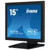 iiyama ProLite T1532MSC-B1S kompiuterio monitorius 38,1 cm (15 colių) 1024 x 768 pikselių XGA LCD jutiklinis ekranas Juoda