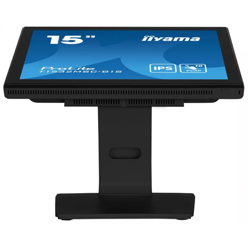 iiyama ProLite T1532MSC-B1S kompiuterio monitorius 38,1 cm (15 colių) 1024 x 768 pikselių XGA LCD jutiklinis ekranas Juoda