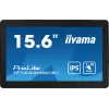 iiyama ProLite TF1633MSC-B1 kompiuterio monitorius 39,6 cm (15,6 colio) 1920 x 1080 pikselių Full HD jutiklinis ekranas juodas