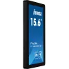 iiyama ProLite TF1633MSC-B1 kompiuterio monitorius 39,6 cm (15,6 colio) 1920 x 1080 pikselių Full HD jutiklinis ekranas juodas