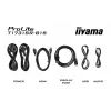 iiyama ProLite T1731SR-B1S kompiuterio monitorius 43,2 cm (17 colių) 1280 x 1024 pikseliai SXGA LCD liečiamasis ekranas Juoda