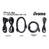 iiyama ProLite T1932MSC-B1S kompiuterio monitorius 48,3 cm (19 colių) 1280 x 1024 pikseliai Full HD LED liečiamasis ekranas Stalviršis Juoda