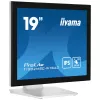 iiyama ProLite T1932MSC-W1SAG kompiuterio monitorius 48,3 cm (19 colių) 1280 x 1024 pikseliai Full HD LED jutiklinis ekranas stalinis baltas