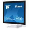 iiyama ProLite T1932MSC-W1SAG kompiuterio monitorius 48,3 cm (19 colių) 1280 x 1024 pikseliai Full HD LED jutiklinis ekranas stalinis baltas