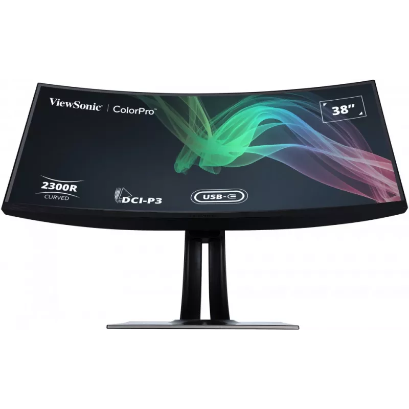Viewsonic VP3881A kompiuterio monitorius 96,5 cm (38 colių) 3840 x 1600 pikselių Quad HD+ LED juodas