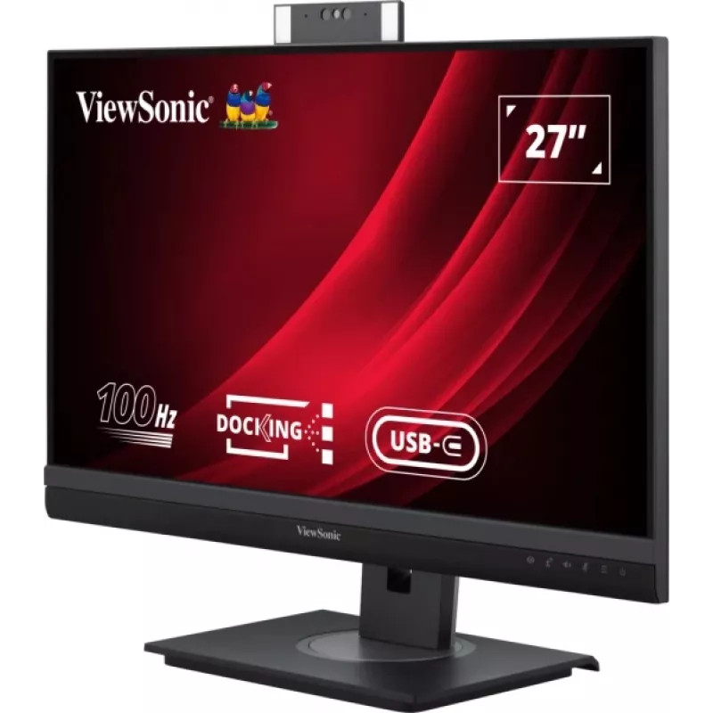 Viewsonic VG Series VG2757V-2K kompiuterio monitorius 68,6 cm (27 colių) 2560 x 1440 pikselių Quad HD LED juodas