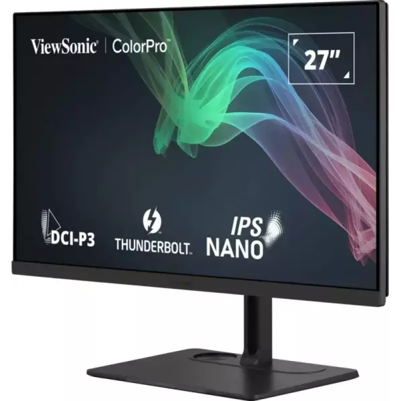 Viewsonic VP Series VP2776T-4K kompiuterio monitorius 68,6 cm (27 colių) 3840 x 2160 pikselių 4K Ultra HD LED juodas