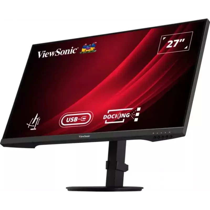 Viewsonic VG Series VG2709U-2K kompiuterio monitorius 68,6 cm (27 colių) 2560 x 1440 pikselių Quad HD LED juodas