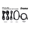 iiyama ProLite TF2234MC-B7AGB kompiuterio monitorius 54,6 cm (21,5 colio) 1920 x 1080 pikselių Full HD LED jutiklinis ekranas, skirtas keliems vartotojams, juodos spalvos
