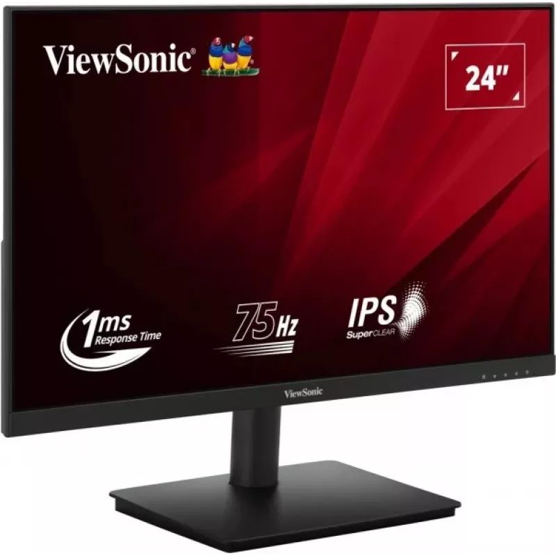 Viewsonic VA VA240-H-2 kompiuterio monitorius 60,5 cm (23,8 colio) 1920 x 1080 pikselių Full HD LED juodas