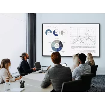 Viewsonic CDE7530 reklaminis ekranas 190,5 cm (75 col.) Wi-Fi 450 cd/m² 4K Ultra HD juodas su integruotu procesoriumi Android 11