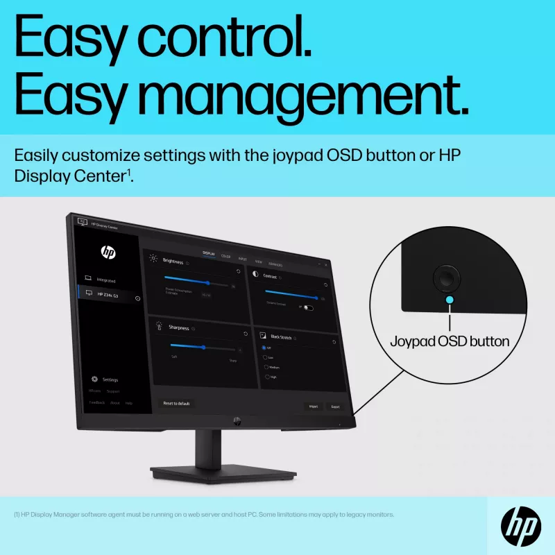Monitorius HP P24v G5 23,8 colio Full HD LCD 1920x1080