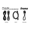 „iiyama LH5041UHS-B2AG“ reklaminis ekranas Skaitmeninis reklaminis plokščiasis ekranas 127 cm (50 colių) LCD 500 cd/m² 4K Ultra HD juodas 24/7
