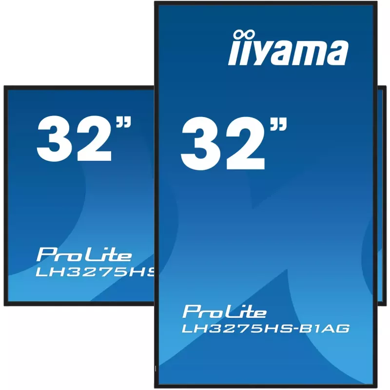 Skaitmeninių ženklų plokščiasis ekranas iiyama LH3275HS-B1AG 32 colių LCD Full HD 1920 x 1080