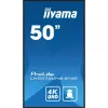 Skaitmeninių ženklų plokščiasis ekranas iiyama LH5075UHS-B1AG 49,5 colio LCD 4K Ultra HD 3840 x 2160