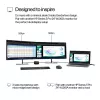 HP Series 5 Pro 24 colių WUXGA monitorius - 524pn, 61 cm (24 colių), 1920 x 1200 pikselių, WUXGA, LCD, 5 ms, juoda