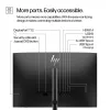 HP Series 5 Pro 24 colių WUXGA monitorius - 524pn, 61 cm (24 colių), 1920 x 1200 pikselių, WUXGA, LCD, 5 ms, juoda