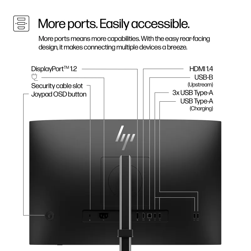 HP Series 5 Pro 24 colių WUXGA monitorius - 524pn, 61 cm (24 colių), 1920 x 1200 pikselių, WUXGA, LCD, 5 ms, juoda