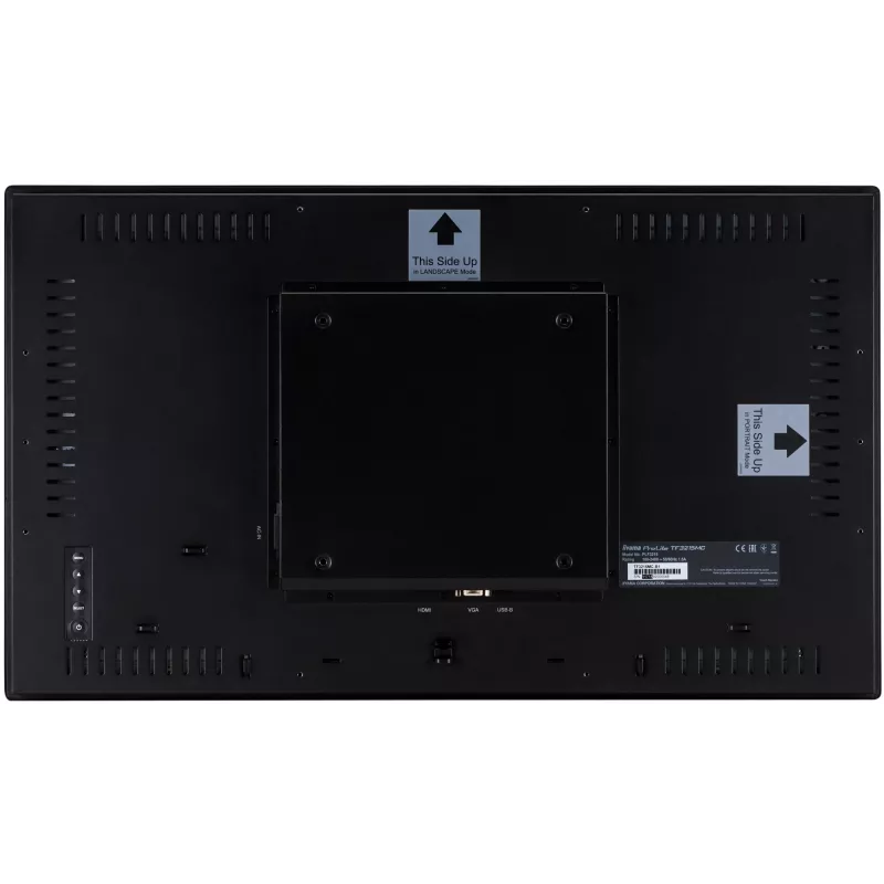 iiyama ProLite TF3215MC-B2AG kompiuterio monitorius 80 cm (31,5 colio) 1920 x 1080 pikselių Full HD LED jutiklinis ekranas Kiosk juoda