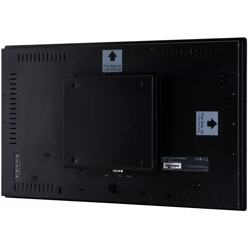 iiyama ProLite TF3215MC-B2AG kompiuterio monitorius 80 cm (31,5 colio) 1920 x 1080 pikselių Full HD LED jutiklinis ekranas Kiosk juoda