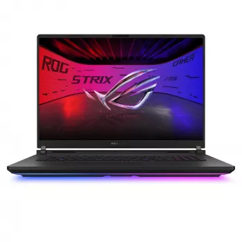 ASUS ROG Strix SCAR 18 G835LX-SA008W Intel Core Ultra 9 275HX nešiojamas kompiuteris 45,7 cm (18 colių) WQXGA 64 GB DDR5-SDRAM 2 TB SSD NVIDIA GeForce RTX 5090 Wi-Fi 7 (802.11be) Windows 11 Home vokiška juoda