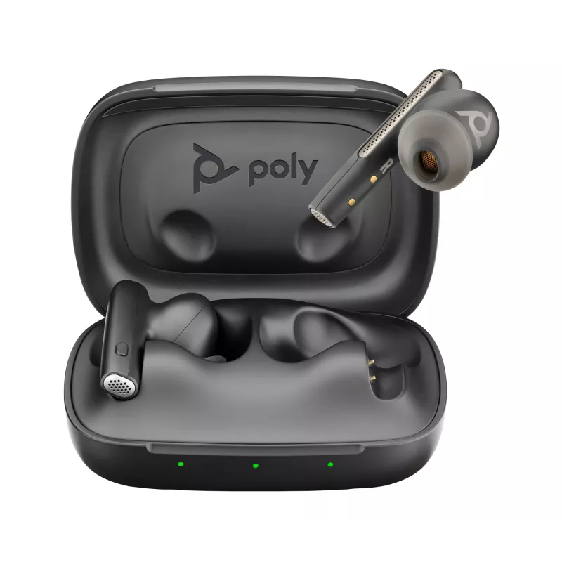 Įkrovimo dėklas POLY Voyager Free 60 UC Juoda Basic Charge Case