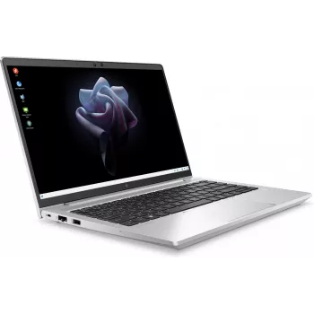 HP Elite mt645 G7 AMD Ryzen™ 3 5425U Mobil plonas klientas 35,6 cm (14 colių) Full HD 8 GB DDR4-SDRAM 256 GB SSD Wi-Fi 6 (802.11ax) HP ThinPro OS Sidabrinė