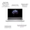 HP Elite mt645 G7 AMD Ryzen™ 3 5425U Mobil plonas klientas 35,6 cm (14 colių) Full HD 8 GB DDR4-SDRAM 256 GB SSD Wi-Fi 6 (802.11ax) HP ThinPro OS Sidabrinė