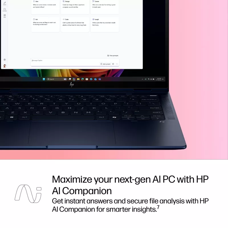 Hibridinis nešiojamas kompiuteris HP EliteBook X Flip G1i 14 colių Intel Core Ultra 7 1TB SSD