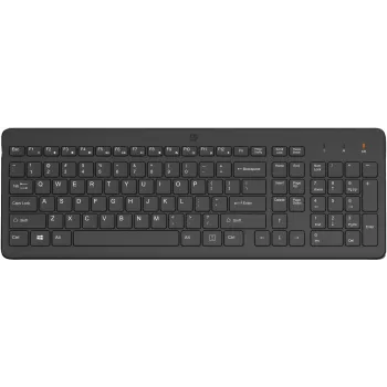 HP 225 belaidė klaviatūra, pilno dydžio, belaidė RF, universali, juoda 805T1AA#ABD