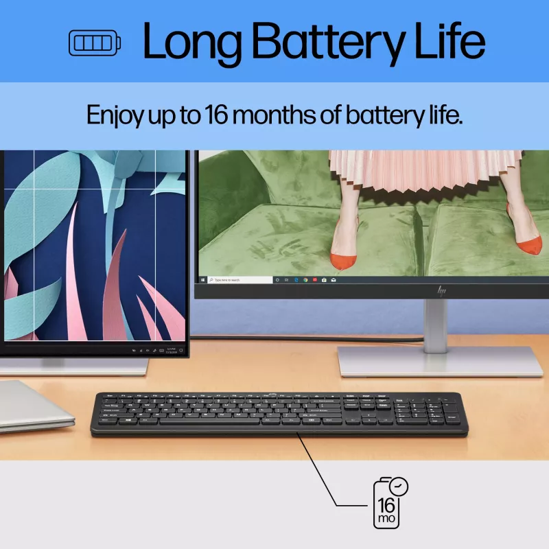 HP 230 belaidė klaviatūra
