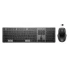 HP 725 kelių įrenginių belaidė klaviatūra ir pelė su įkrovimu, pilno dydžio, belaidis Bluetooth, žirklinis jungiklis