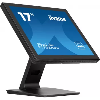 iiyama ProLite kompiuterio monitorius 43,2 cm (17 colių) 1280 x 1024 pikseliai LED jutiklinis stalas Juoda