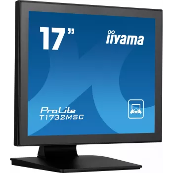 iiyama ProLite kompiuterio monitorius 43,2 cm (17 colių) 1280 x 1024 pikseliai LED jutiklinis stalas Juoda