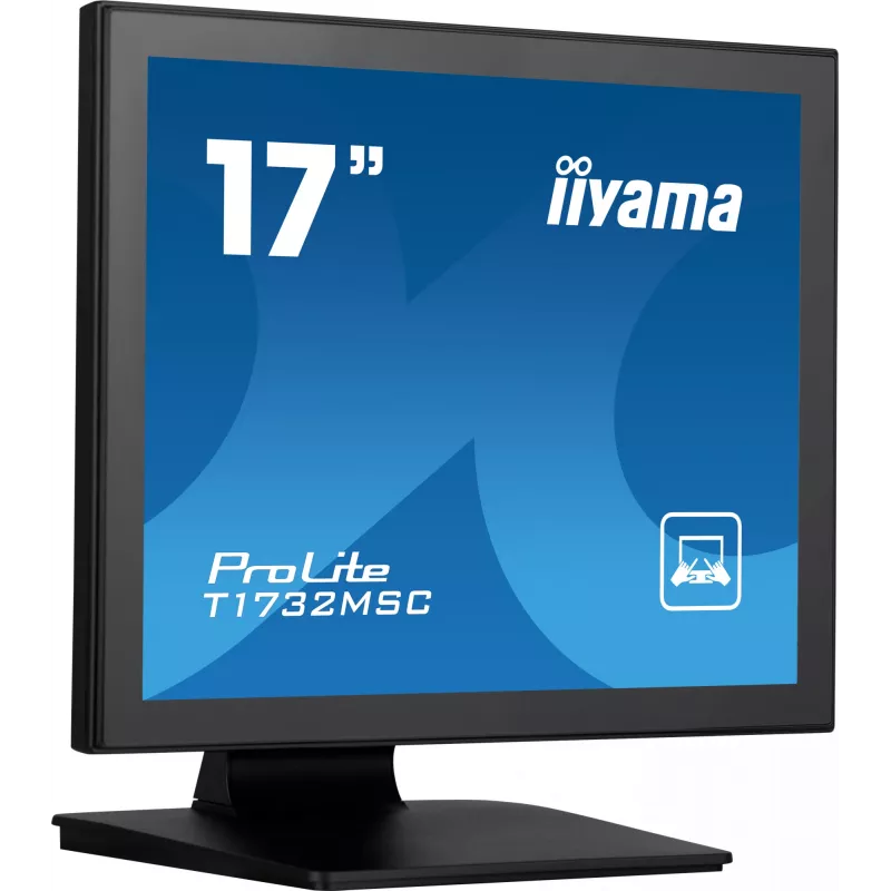 iiyama ProLite kompiuterio monitorius 43,2 cm (17 colių) 1280 x 1024 pikseliai LED jutiklinis stalas Juoda