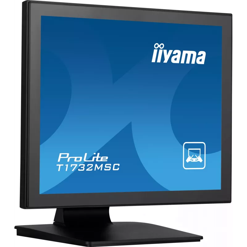 iiyama ProLite kompiuterio monitorius 43,2 cm (17 colių) 1280 x 1024 pikseliai LED jutiklinis stalas Juoda