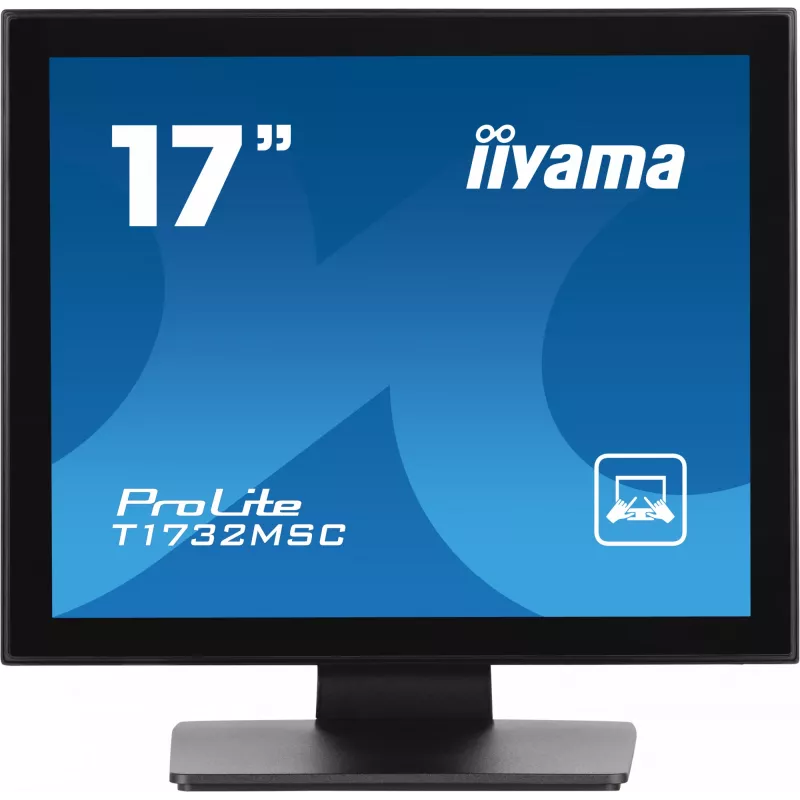 iiyama ProLite kompiuterio monitorius 43,2 cm (17 colių) 1280 x 1024 pikseliai LED jutiklinis stalas Juoda