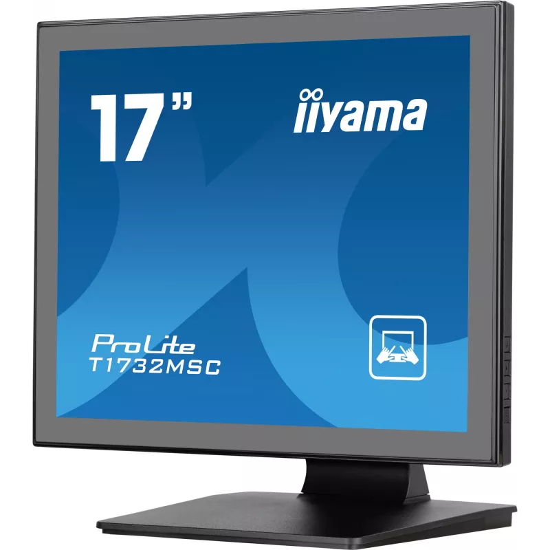 iiyama ProLite kompiuterio monitorius 43,2 cm (17 colių) 1280 x 1024 pikseliai LED jutiklinis stalas Juoda