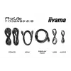 iiyama ProLite kompiuterio monitorius 43,2 cm (17 colių) 1280 x 1024 pikseliai LED jutiklinis stalas Juoda