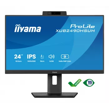 iiyama XUB2490HSUH-B2 kompiuterio monitorius 60,5 cm (23,8 colio) 1920 x 1080 Full HD LED juodas