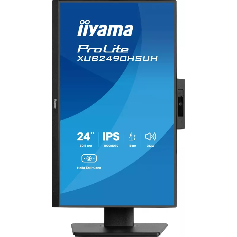 iiyama XUB2490HSUH-B2 kompiuterio monitorius 60,5 cm (23,8 colio) 1920 x 1080 Full HD LED juodas