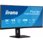 iiyama ProLite XCB3494WQSU-B1 kompiuterio monitorius 86,4 cm (34 colių) 3440 x 1440 pikselių „UltraWide Quad HD“ LED juodas