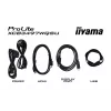 iiyama ProLite XCB3494WQSU-B1 kompiuterio monitorius 86,4 cm (34 colių) 3440 x 1440 pikselių „UltraWide Quad HD“ LED juodas