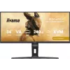 iiyama G-MASTER GCB3486WQSCP-B1 kompiuterio monitorius 86,4 cm (34 colių) 3440 x 1440 pikselių „UltraWide Quad HD“ juodas