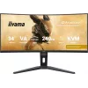 iiyama G-MASTER GCB3486WQSCP-B1 kompiuterio monitorius 86,4 cm (34 colių) 3440 x 1440 pikselių „UltraWide Quad HD“ juodas