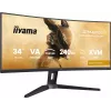 iiyama G-MASTER GCB3486WQSCP-B1 kompiuterio monitorius 86,4 cm (34 colių) 3440 x 1440 pikselių „UltraWide Quad HD“ juodas