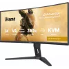 iiyama G-MASTER GCB3486WQSCP-B1 kompiuterio monitorius 86,4 cm (34 colių) 3440 x 1440 pikselių „UltraWide Quad HD“ juodas