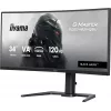 iiyama GCB3482WQSU-B1 kompiuterio monitorius 86,4 cm (34 colių) 3440 x 1440 pikselių „UltraWide Quad HD“ LED juodas