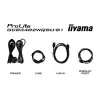 iiyama GCB3482WQSU-B1 kompiuterio monitorius 86,4 cm (34 colių) 3440 x 1440 pikselių „UltraWide Quad HD“ LED juodas