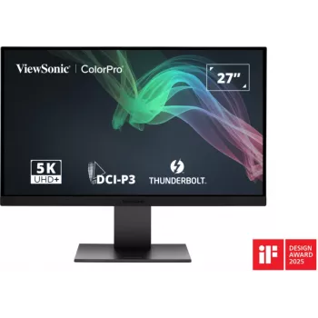 Viewsonic VP2788-5K kompiuterio monitorius 68,6 cm (27 colių) 5120 x 2880 pikselių 5K Ultra HD LED juodas